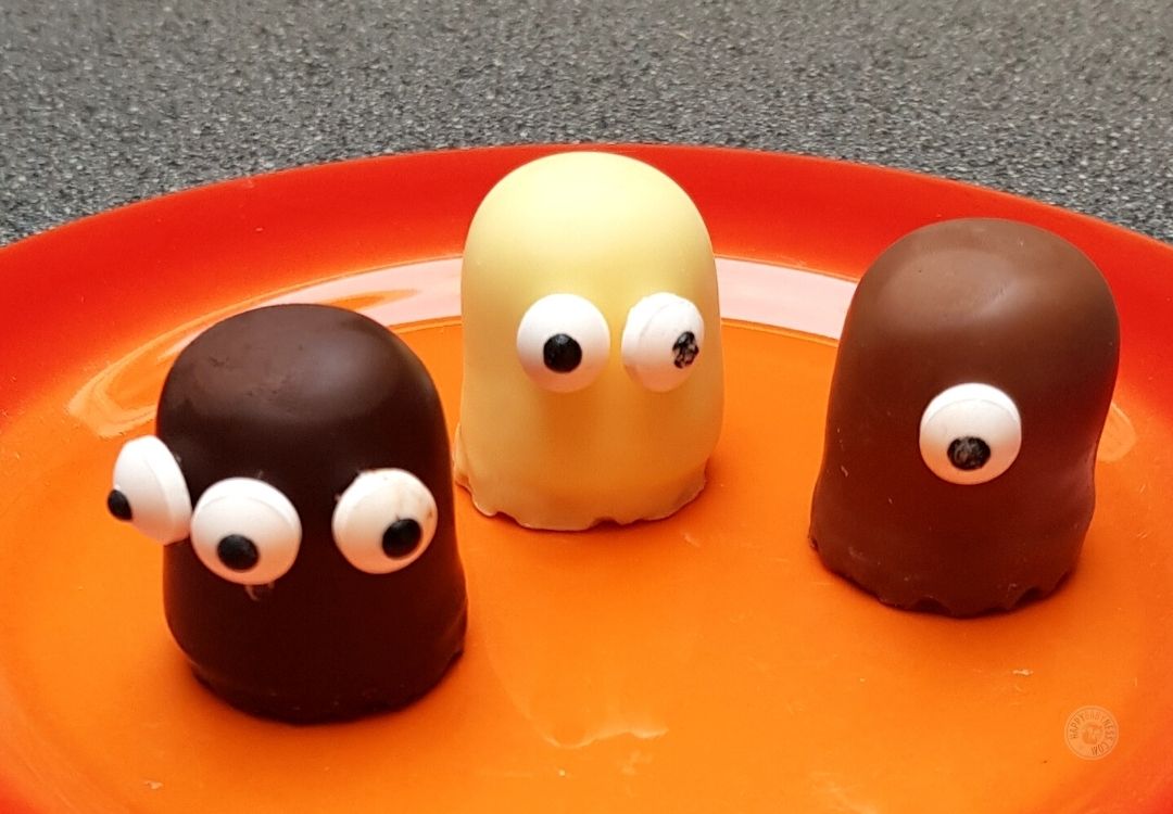 Rezept Halloween Schokokuss Geister Happybabyness Com